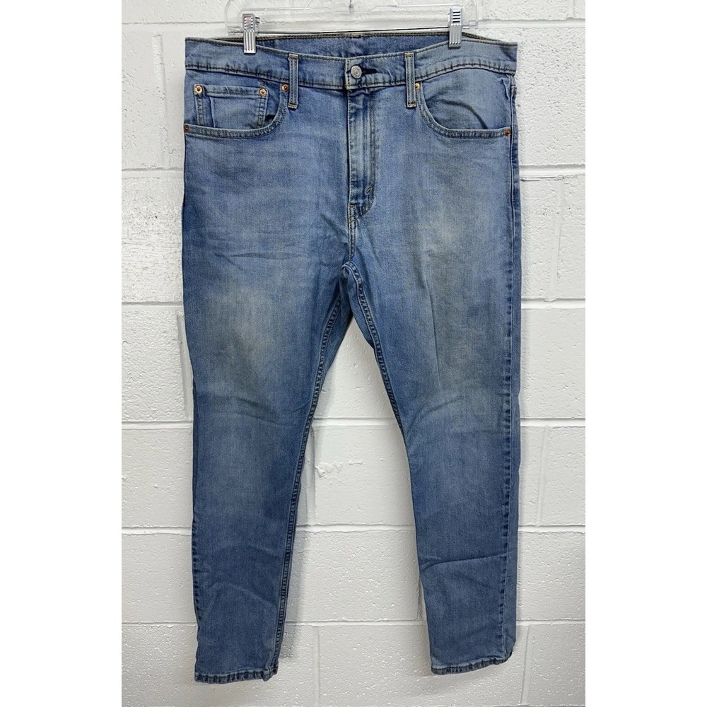 Levi's 512 Slim Taper Jeans / Light Blue Faded Wash / Men's 36x32